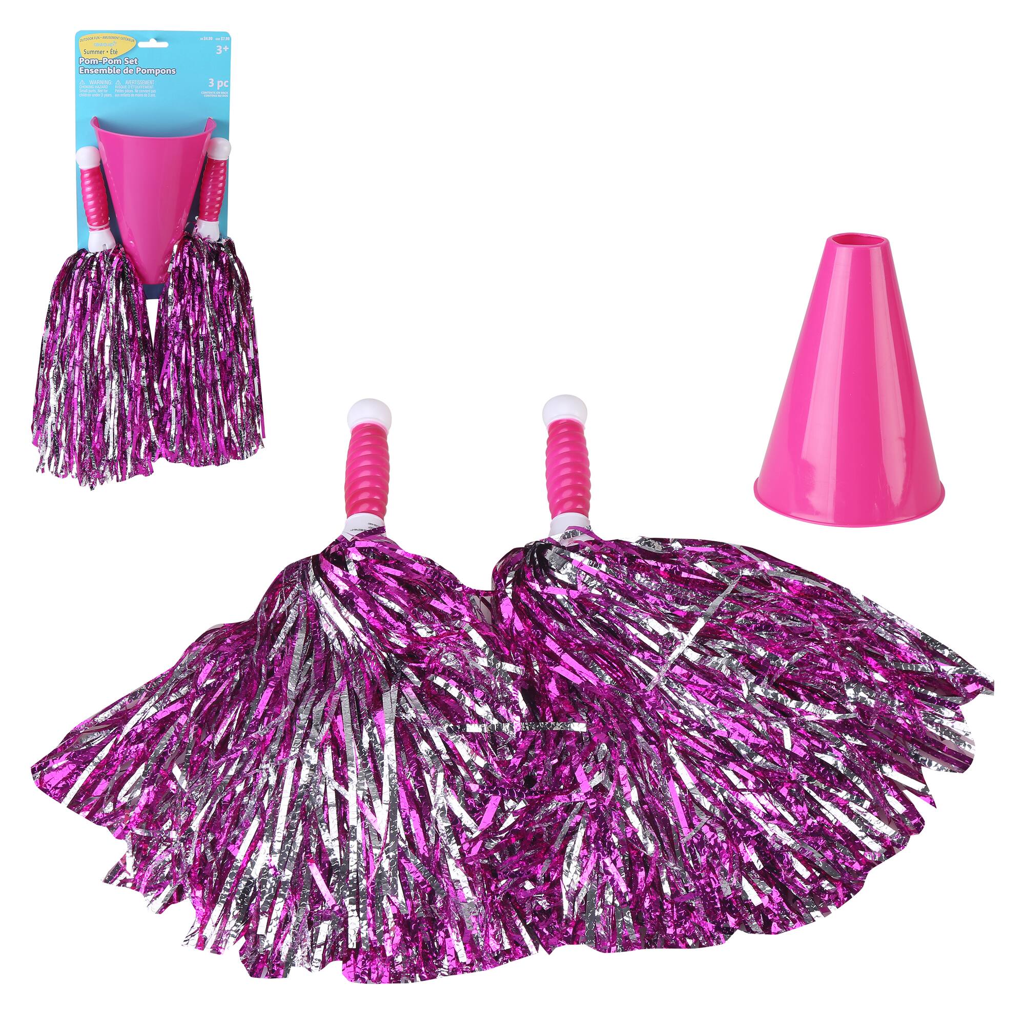 Summer Outdoor Pink Pom Pom Set by Creatology™